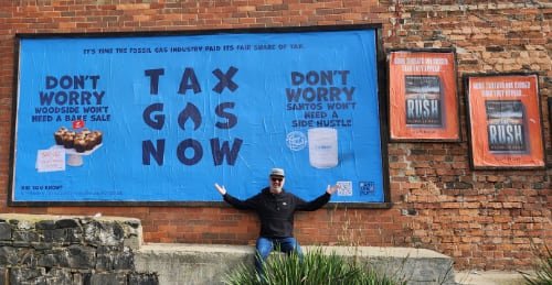 The Gas Tycoon game billboard